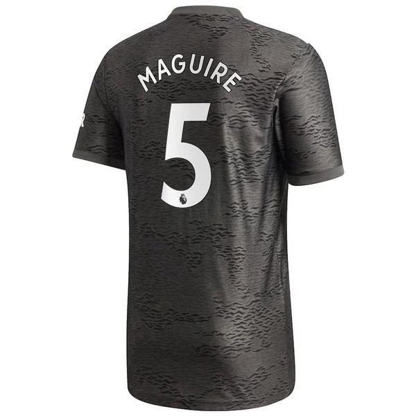 Maillot Football Manchester United NO.5 Maguire Exterieur 2020-21 Noir